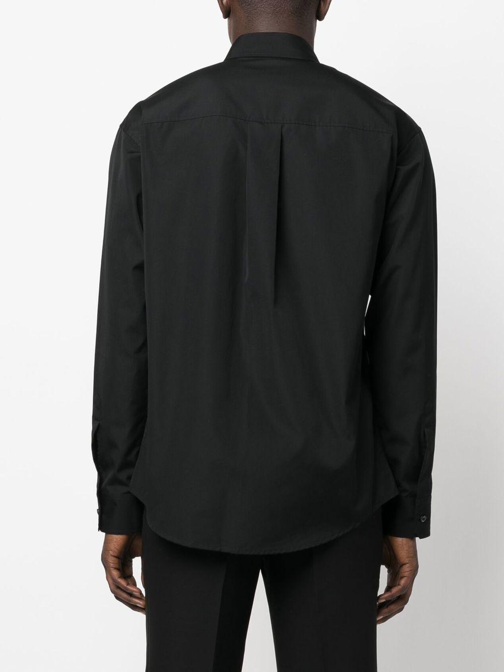 logo-print cotton shirt Product Image