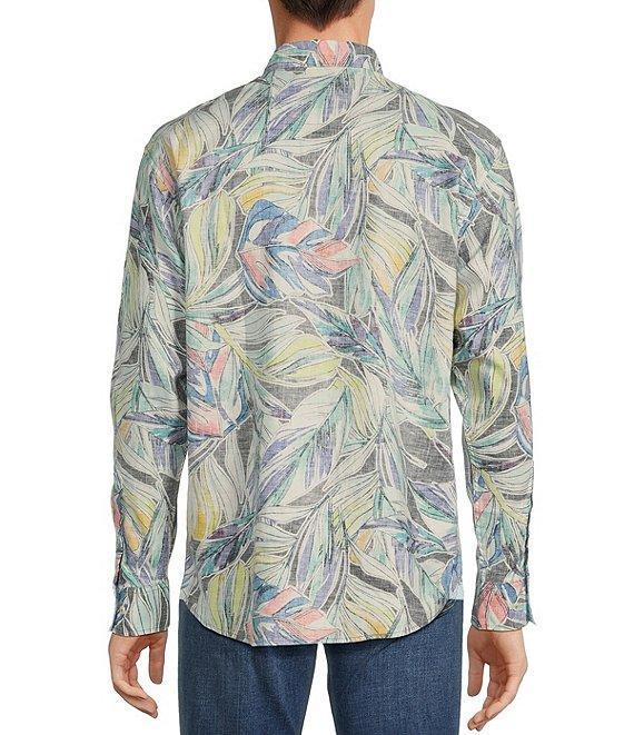 Tommy Bahama Barbados Breeze Lux Vines Long Sleeve Linen Blend Shirt Product Image