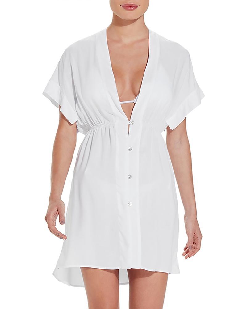 Womens Fuji V-Neck Caftan Product Image