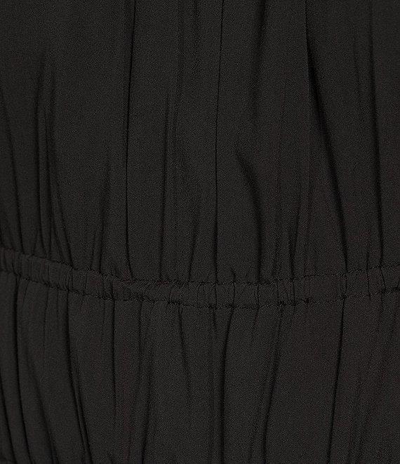 GB Short Sleeve Double Waist Babydoll Dress Product Image