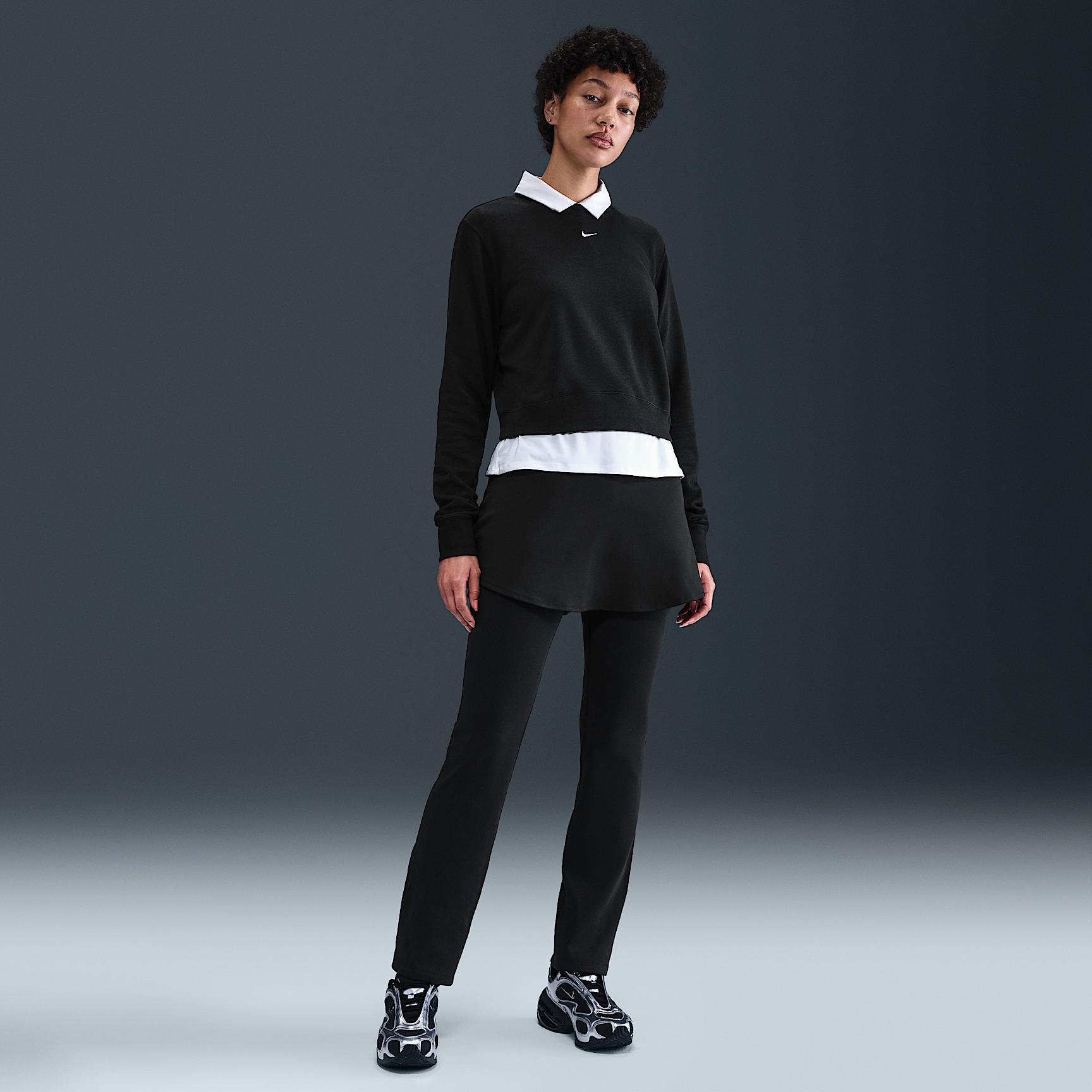 Nike Sportswear Chill Terry Women's Crew-Neck French Terry Sweatshirt Product Image