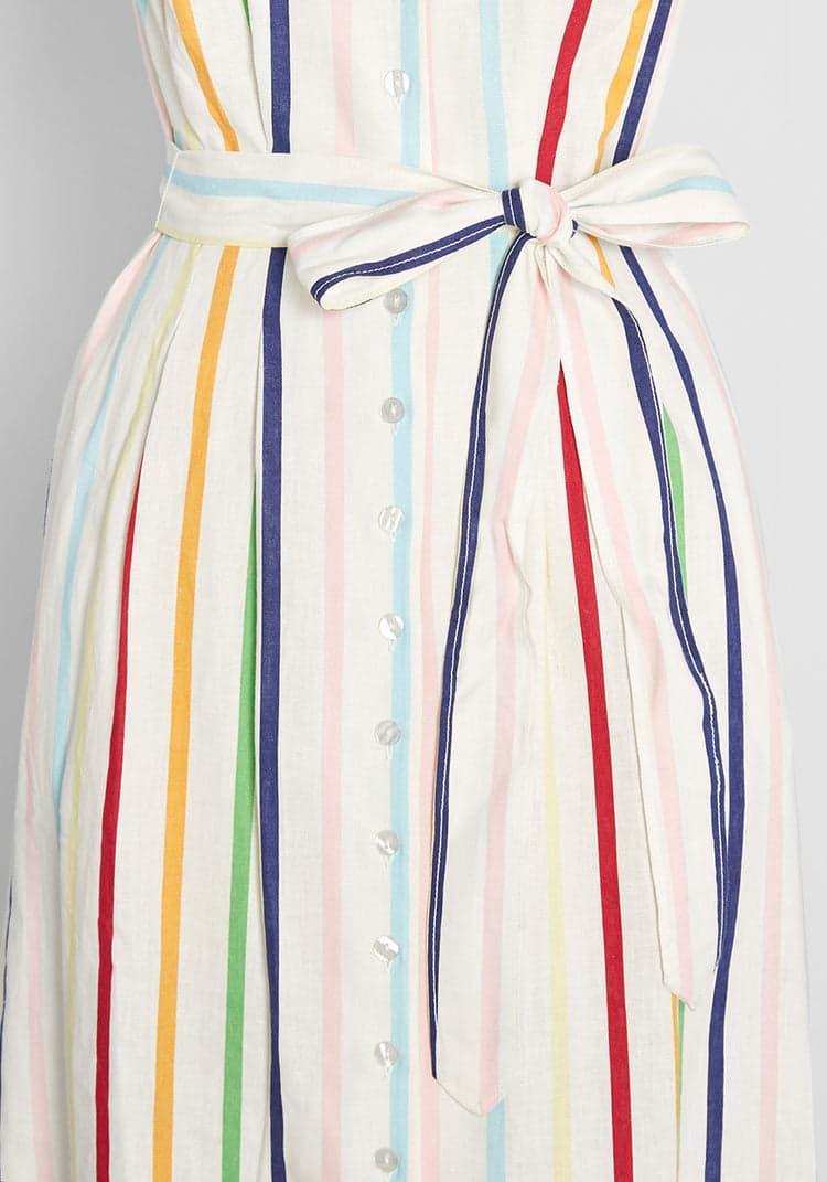 Slow Tide Rollin' Shirt Dress Product Image
