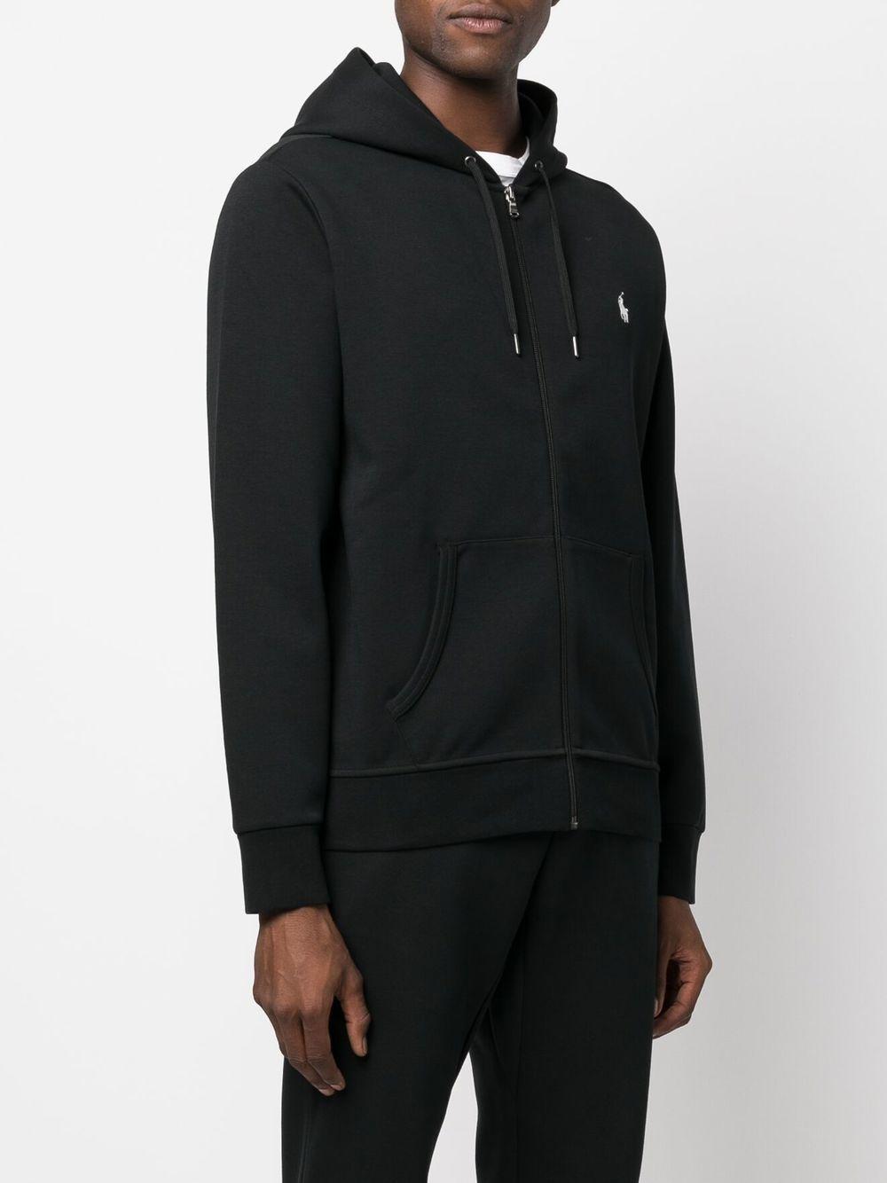 embroidery-logo pullover hoodie Product Image