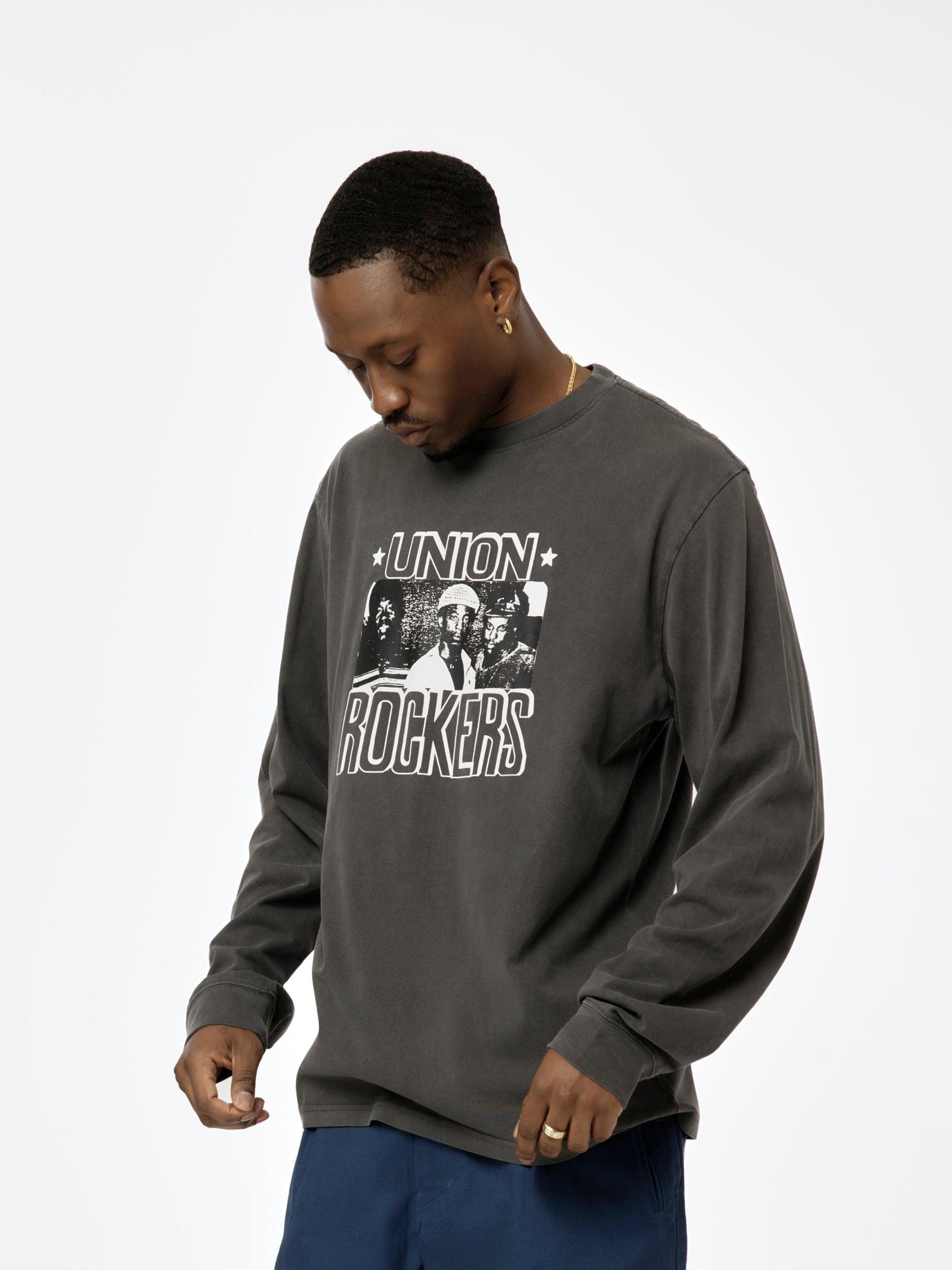 Flick Up L/S Tee (Vintage Black) Product Image
