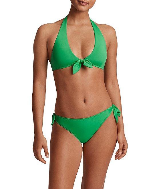 Lauren Ralph Lauren Beach Club Solid Scoop Waist Hipster Swim Bottom Product Image