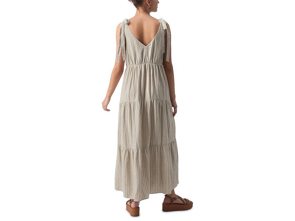 Sanctuary Move Your Body Striped Maxi (Eco Olive Stripe) Women's Dress Product Image