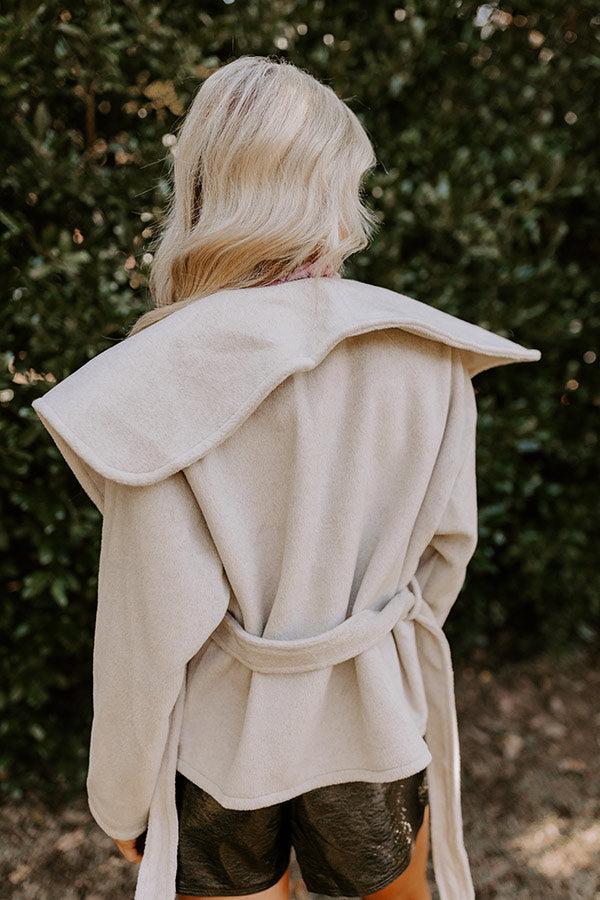 Paris Bound Jacket in Light Oatmeal Product Image