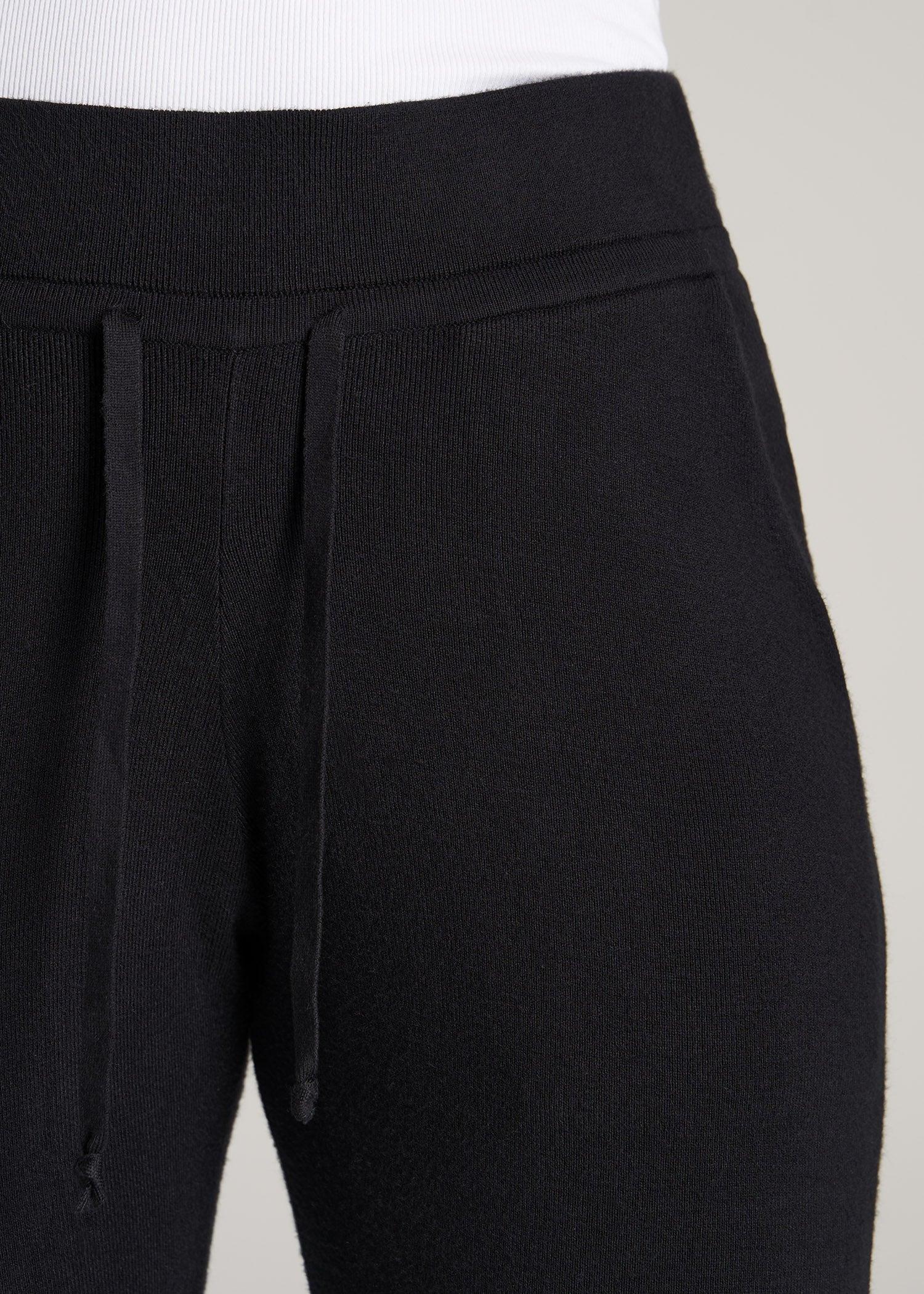 Women's Tall Knit Lounge Jogger in Black Product Image
