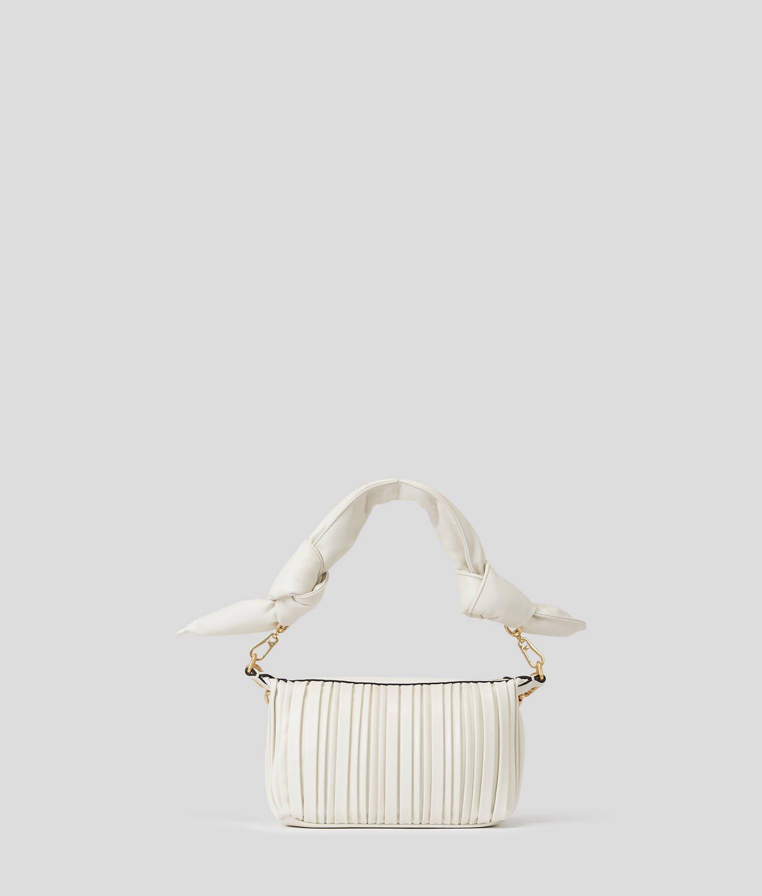 K/KUSHION SHOULDER BAG WITH KNOTTED HANDLE Product Image