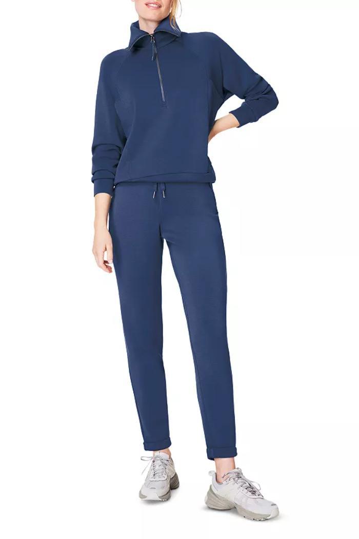 AirEssentials Half Zip- Faded Indigo Product Image