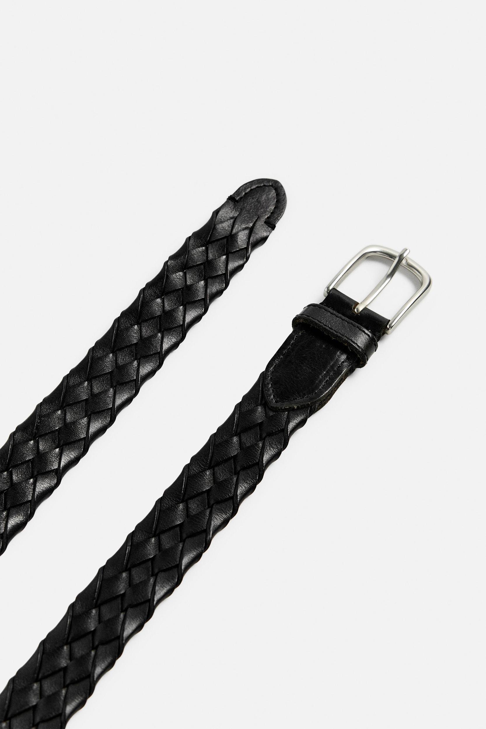 LIMITED EDITION BRAIDED LEATHER BELT Product Image