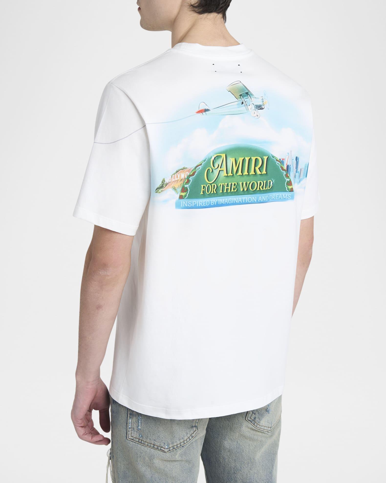 Men's Amiri For The World Graphic T-Shirt Product Image