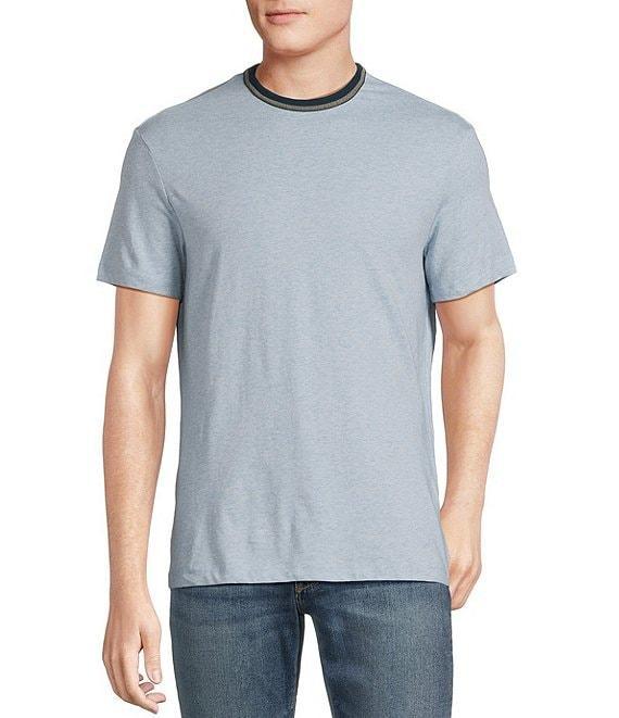 Cremieux Premium Denim Solid Mazaire Short Sleeve T-Shirt Product Image
