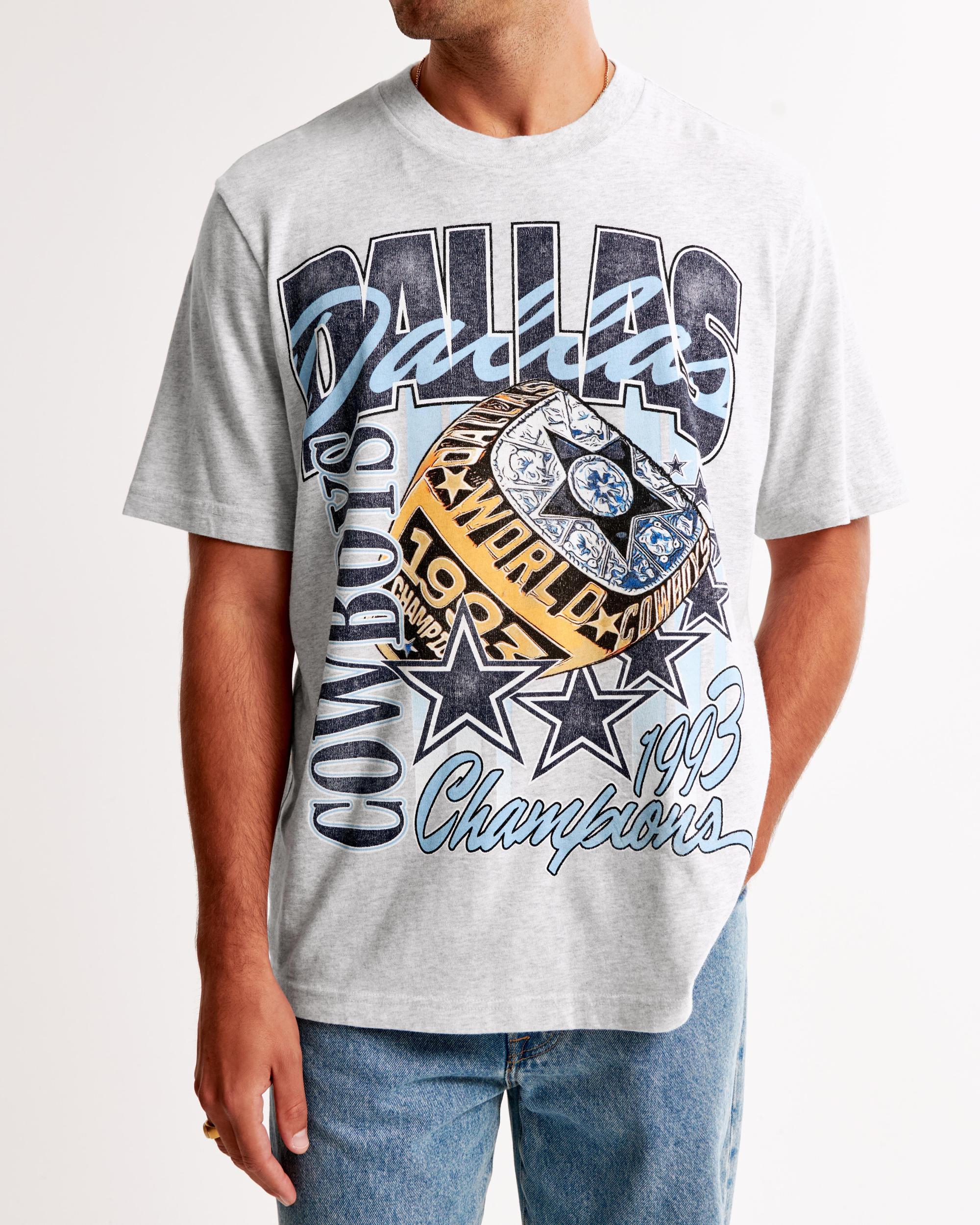 Dallas Cowboys Vintage-Inspired Graphic Tee Product Image