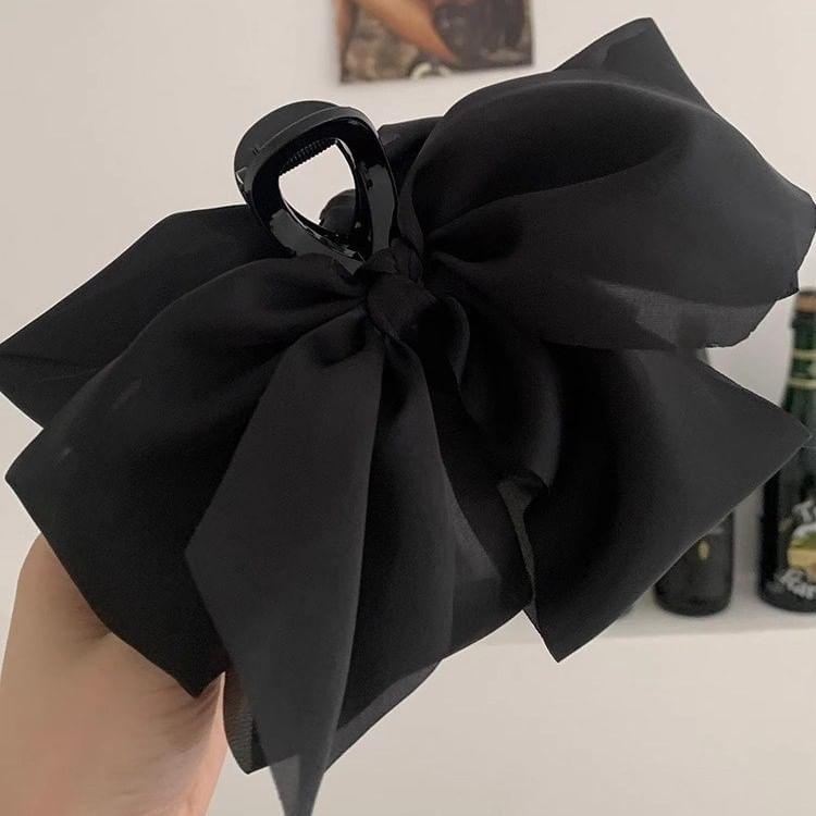 Plain Bow Hair Claw Product Image