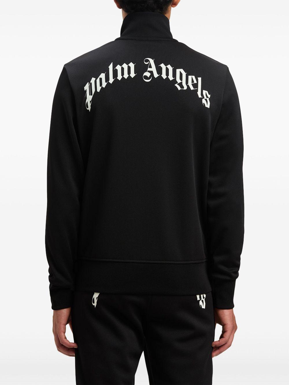 logo-print jacket Product Image