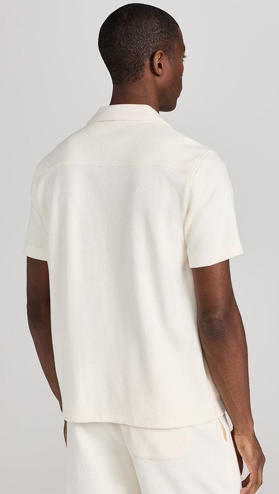 Vince Boucle Button Down Shirt | Shopbop Product Image