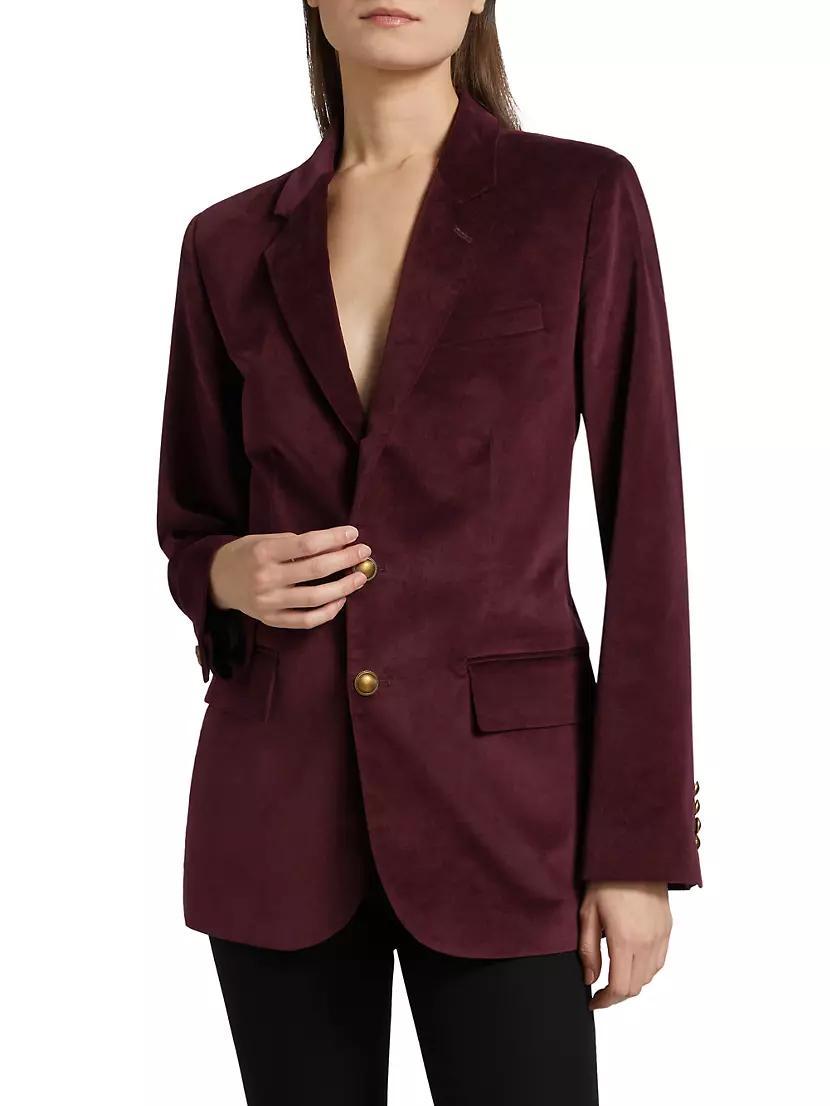 Everyday Velvet Blazer Product Image