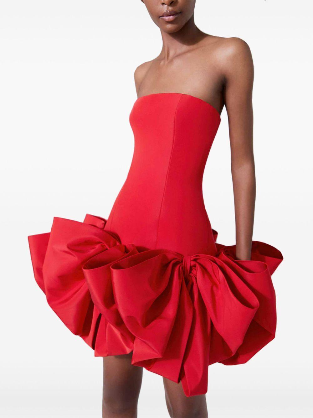 bow-detailing mini dress Product Image