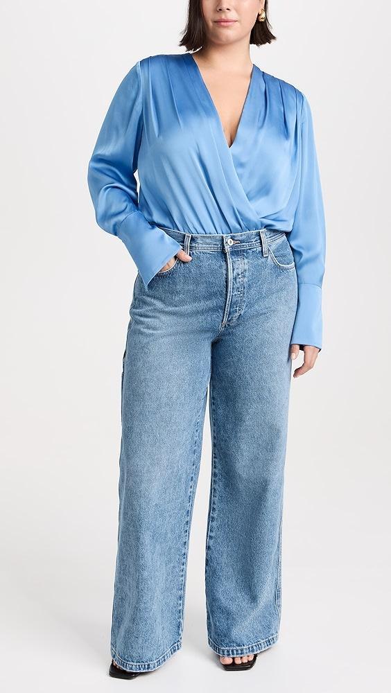 Favorite Daughter The Ollie Ultimate Baggy Wide Leg Jeans | Shopbop Product Image
