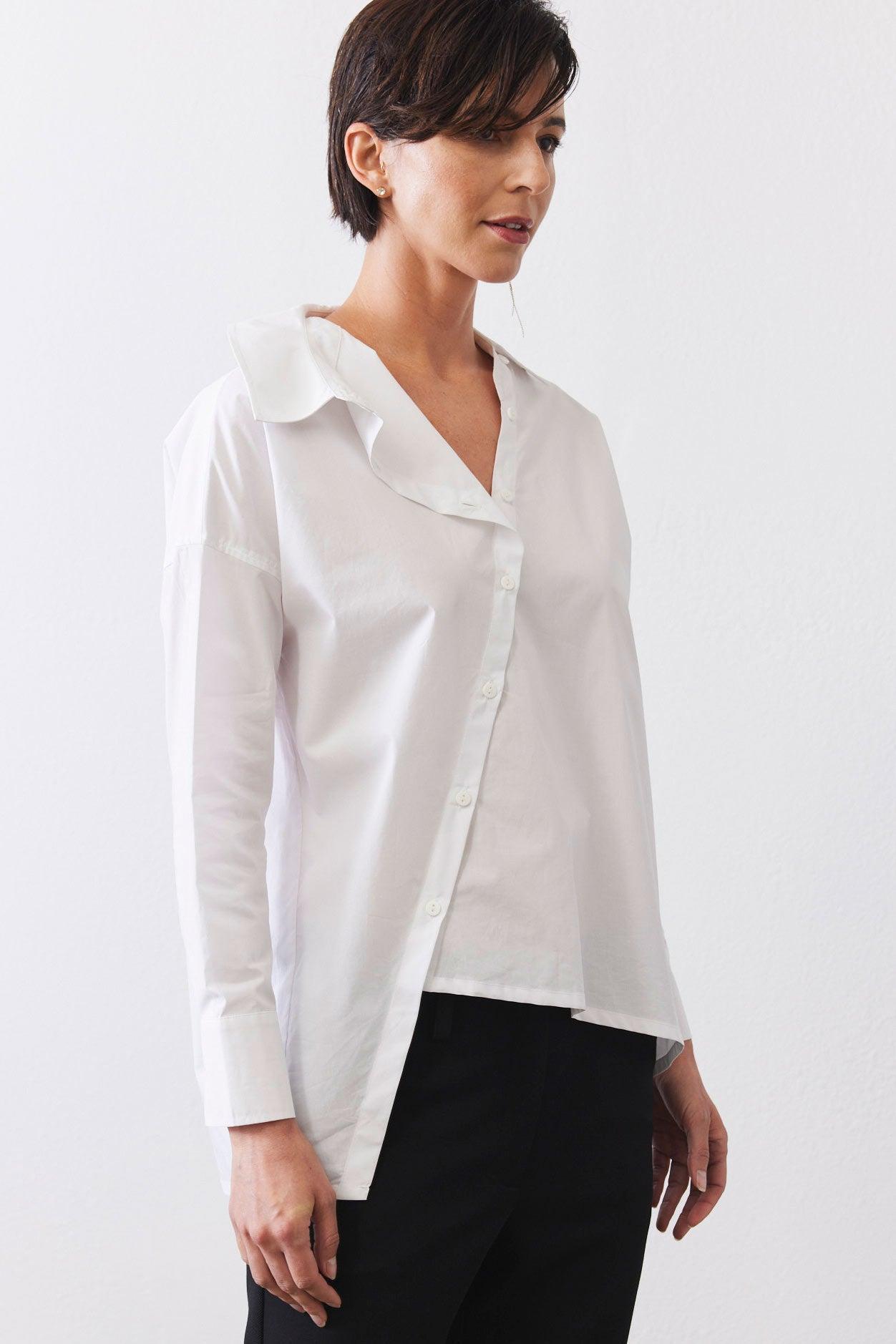 Woke Up Like This Button Down Top Product Image