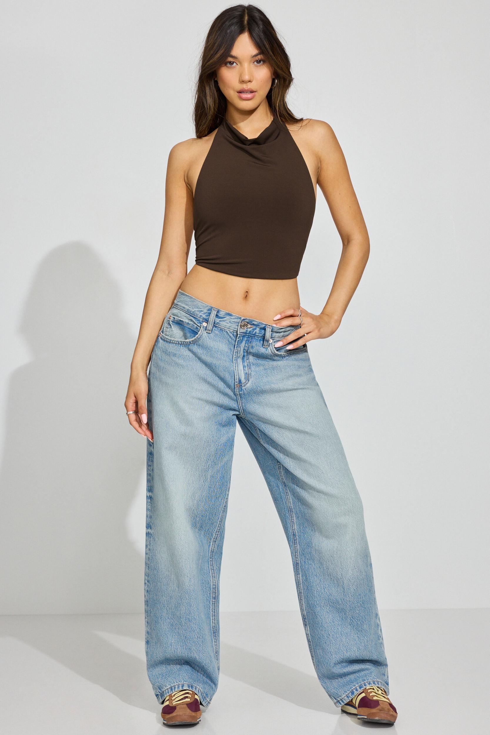 Open Back Cowl Top Product Image