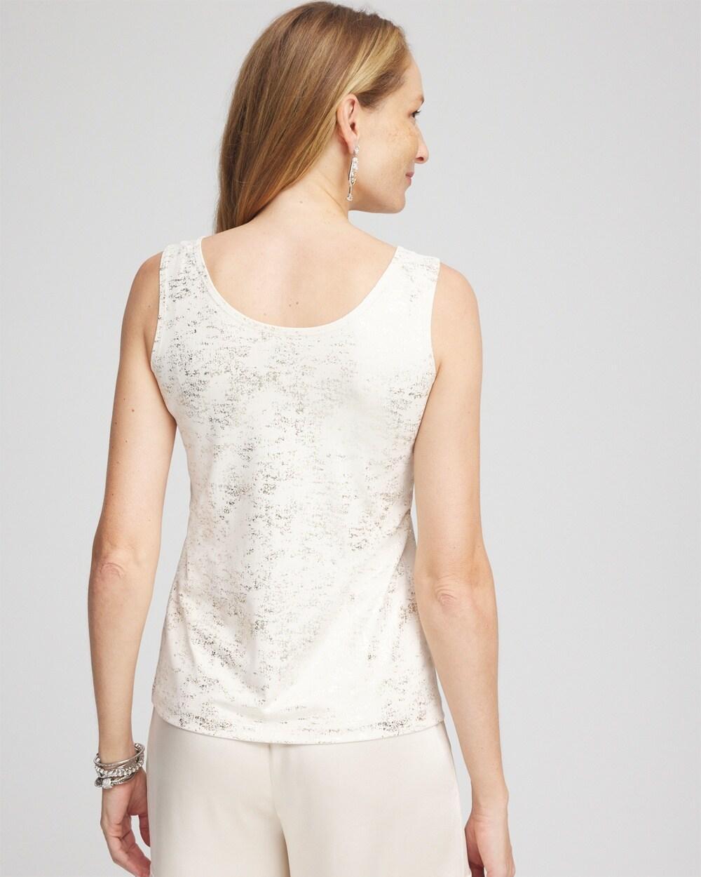 Women's Foiled Microfiber Tank Top Product Image