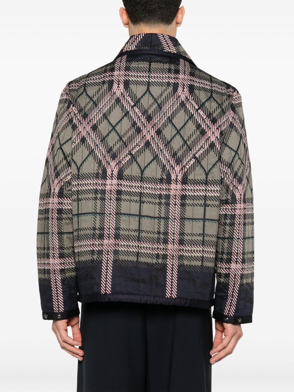 plaid-check jacket Product Image