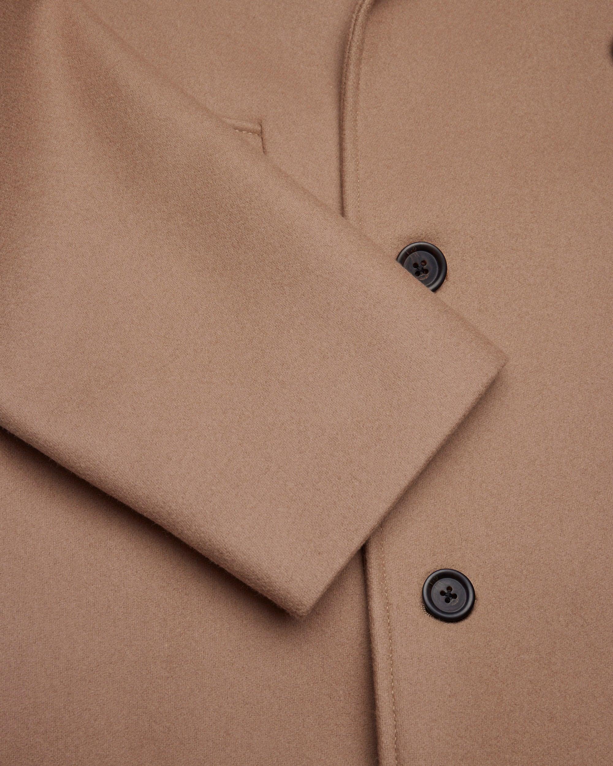 Wool Cashmere Polo Coat Male Product Image