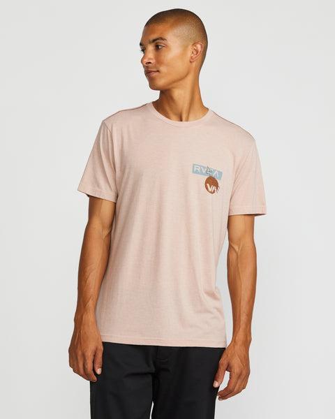 Desertscape Short Sleeve Tee - Pale Mauve Product Image