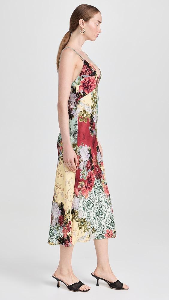alice + olivia Kiro V Neck Slip Dress | Shopbop Product Image
