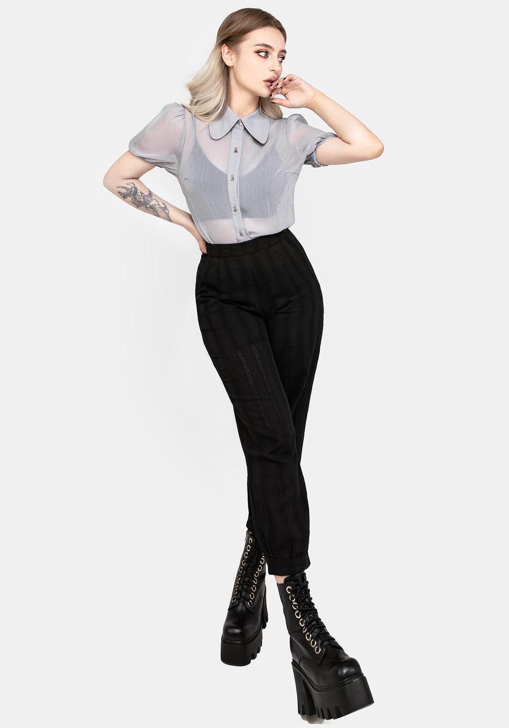 Mayhem Cotton Balloon Leg Trousers Product Image