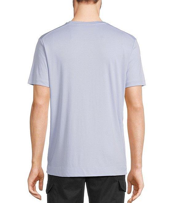 Murano Interdimensional Collection Slim Fit Velour Patch Screen Print Short Sleeve T-Shirt Product Image