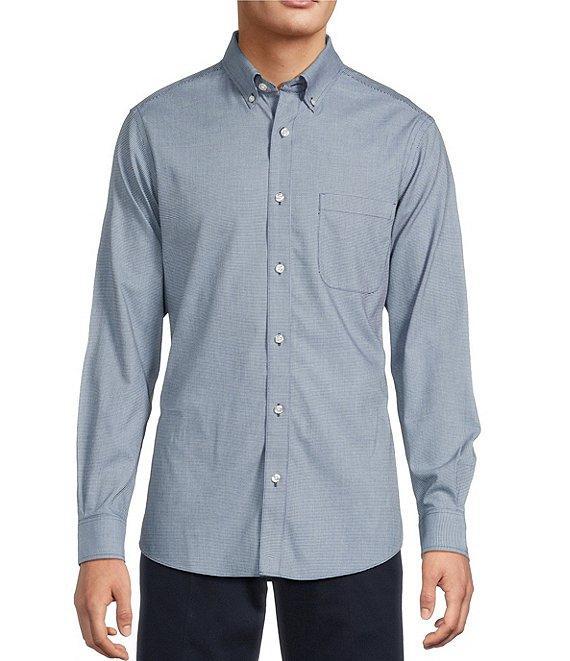Gold Label Roundtree & Yorke Slim Fit Non-Iron Solid Dobby Sport Shirt Product Image