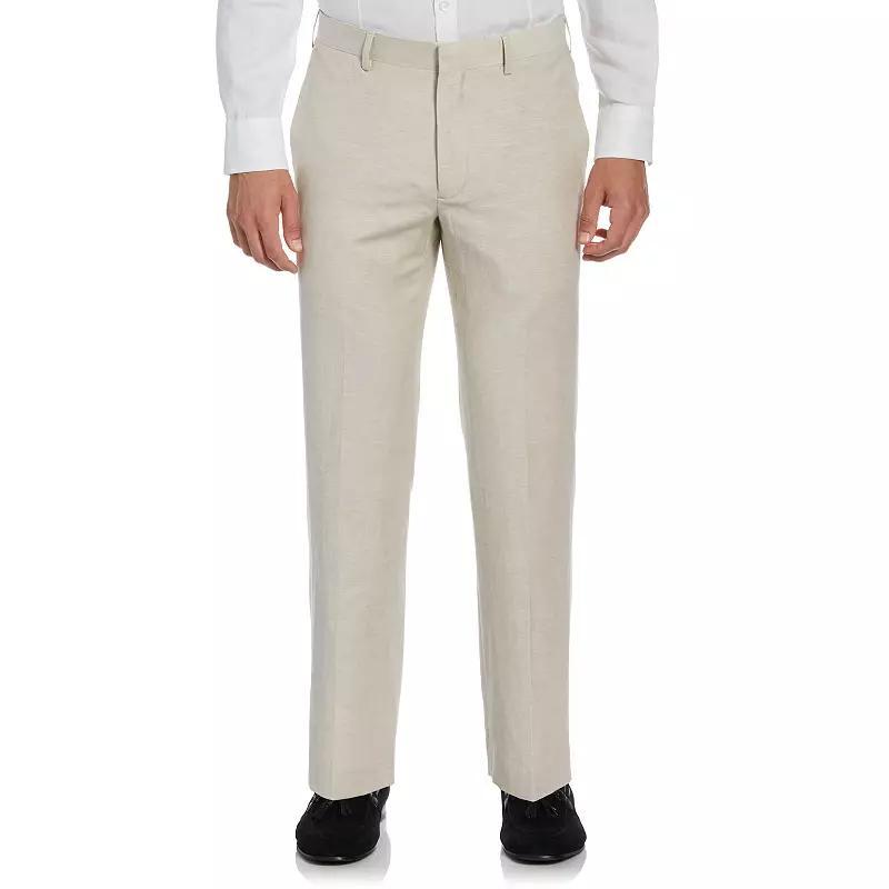 Men's Cubavera Classic-Fit Linen-Blend Flat-Front Suit Pants, Size: 36 X 32, White Product Image