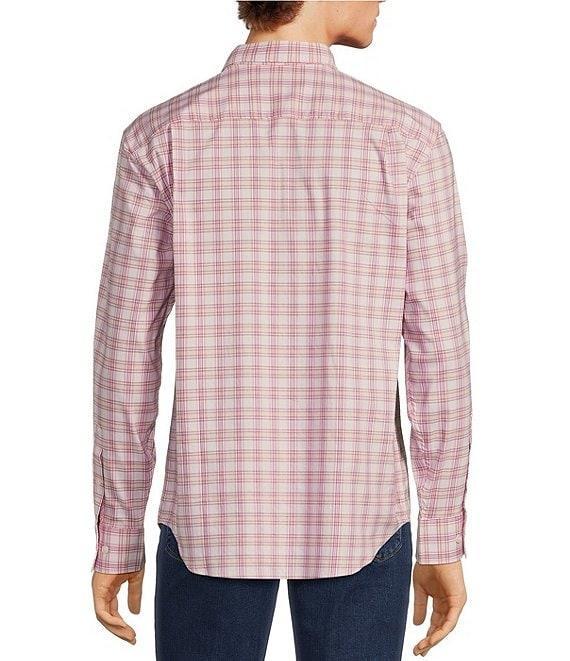 Tommy Bahama Sarasota San Marcos Long Sleeve Stretch Light Checked Woven Shirt Product Image