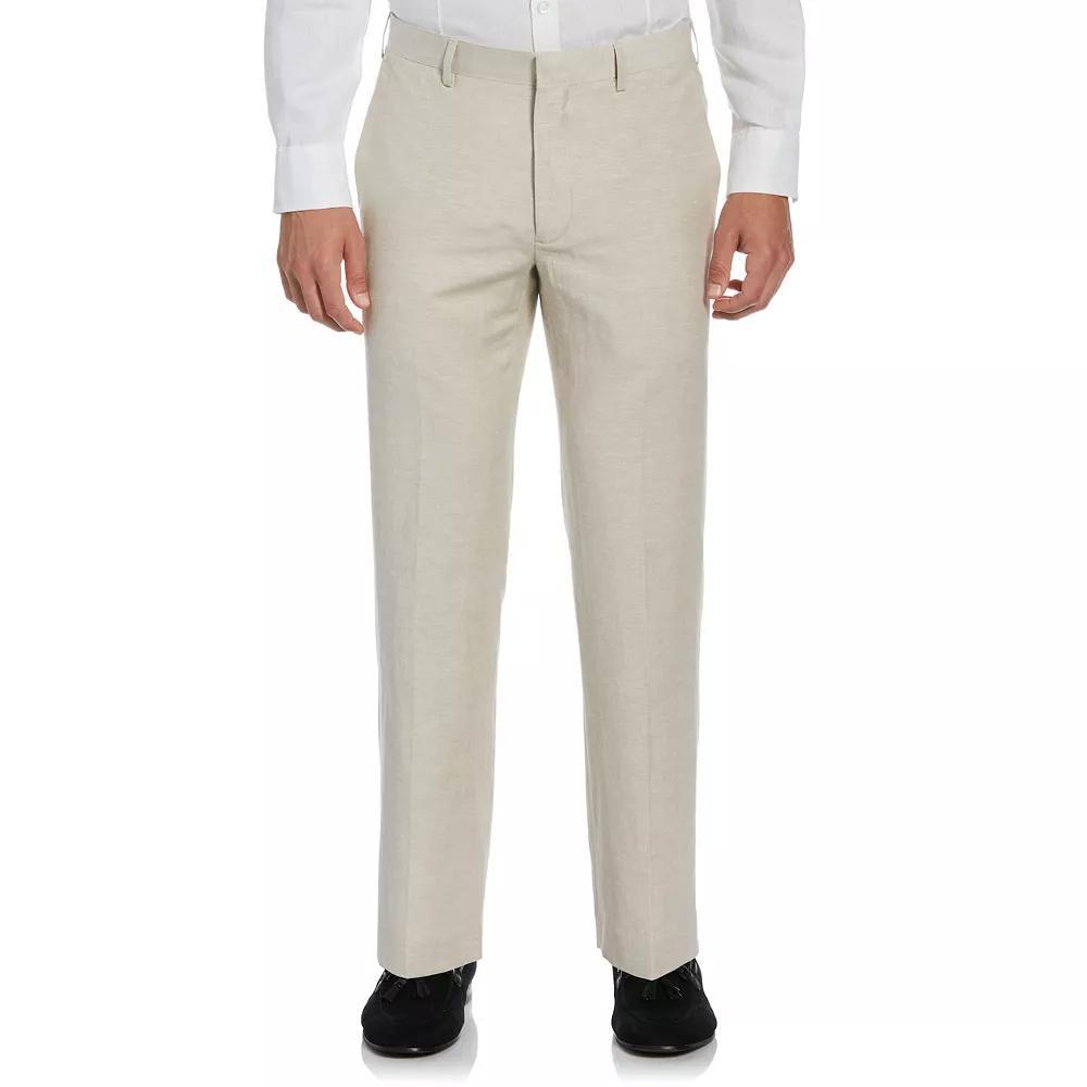 Men's Cubavera Classic-Fit Linen-Blend Flat-Front Suit Pants, Size: 36 X 32, White Product Image