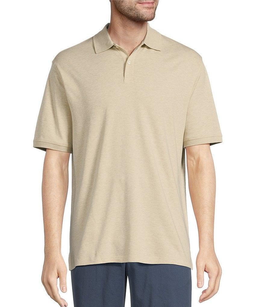 Roundtree & Yorke Supima Short Sleeve Solid Polo Shirt Product Image