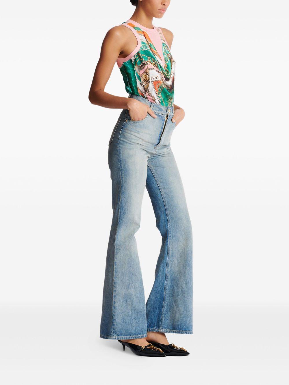 logo-patch jeans Product Image