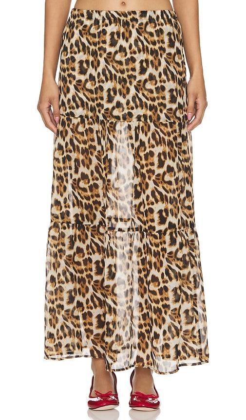 Ruffle Maxi Skirt SPRWMN Product Image