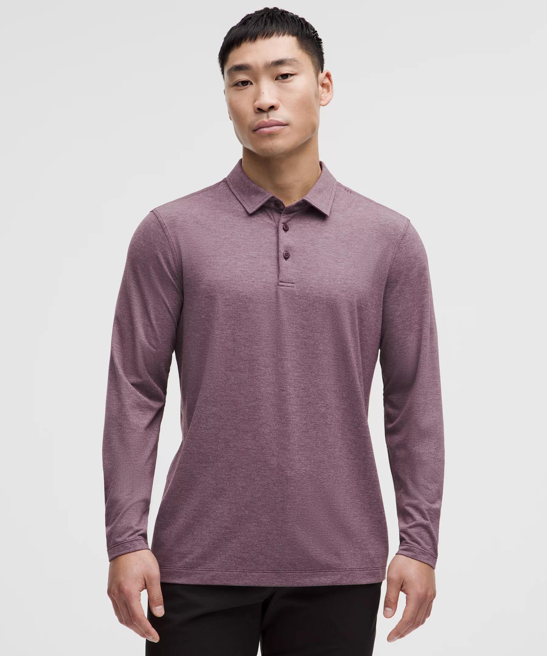 Evolution Long-Sleeve Polo Shirt Product Image