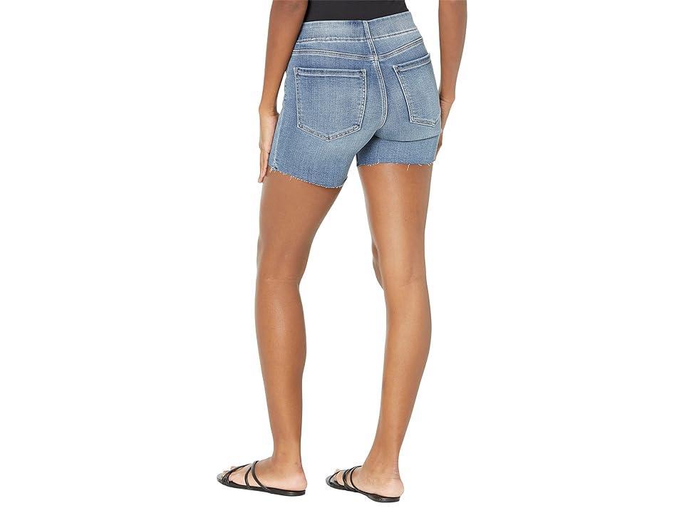Liverpool Los Angeles Petite Chloe Pull-On Bermuda Shorts with Cut Hem (Mullen) Women's Jumpsuit & Rompers One Piece Product Image