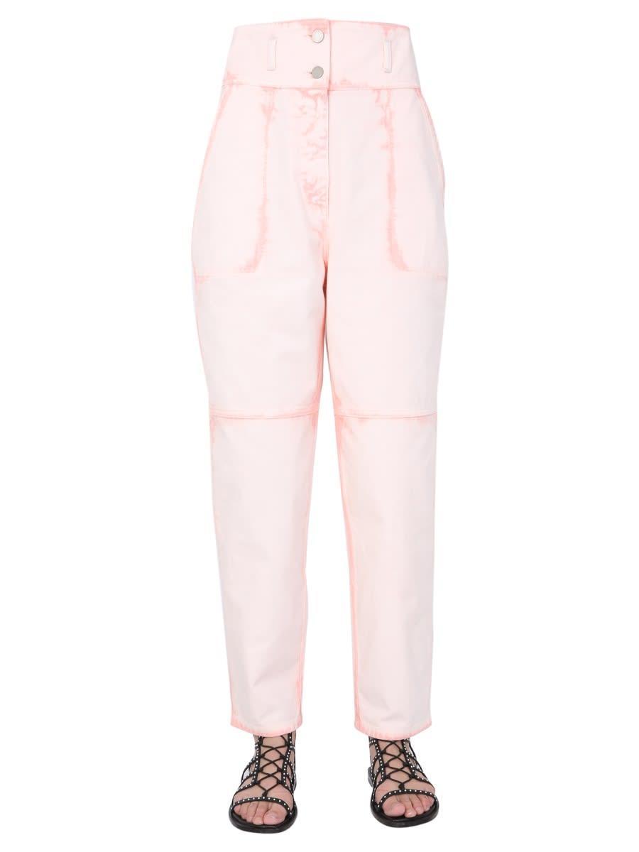 ALBERTA FERRETTI Slouchy Fit Jeans In Pink Product Image