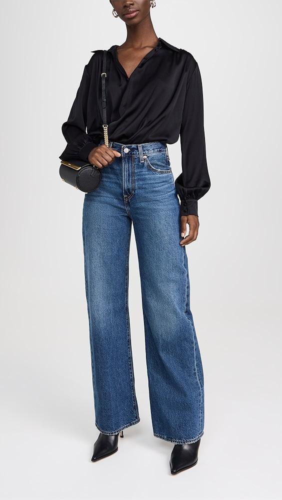 Kiki De Montparnasse Crossover Thong Bodysuit | Shopbop Product Image