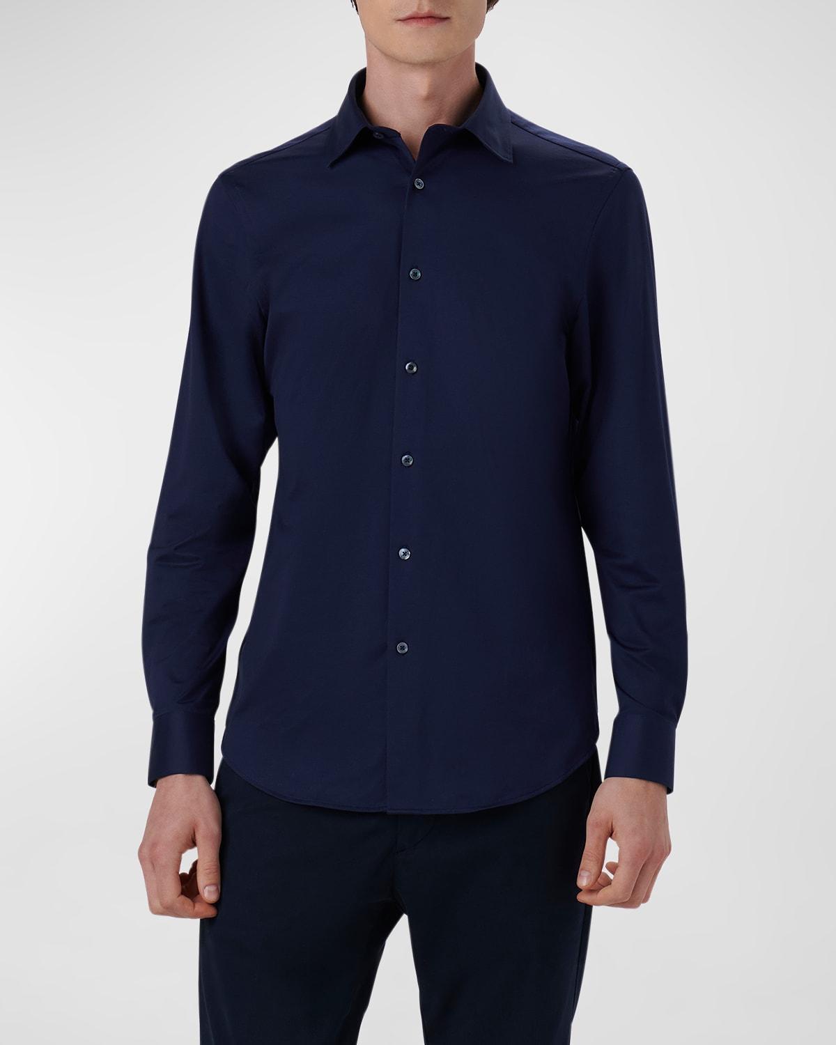 Mens James Solid OoohCotton Sport Shirt Product Image