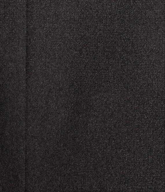 Hickey Freeman Classic Fit Flat Front Solid Wool 2-Piece Suit Product Image