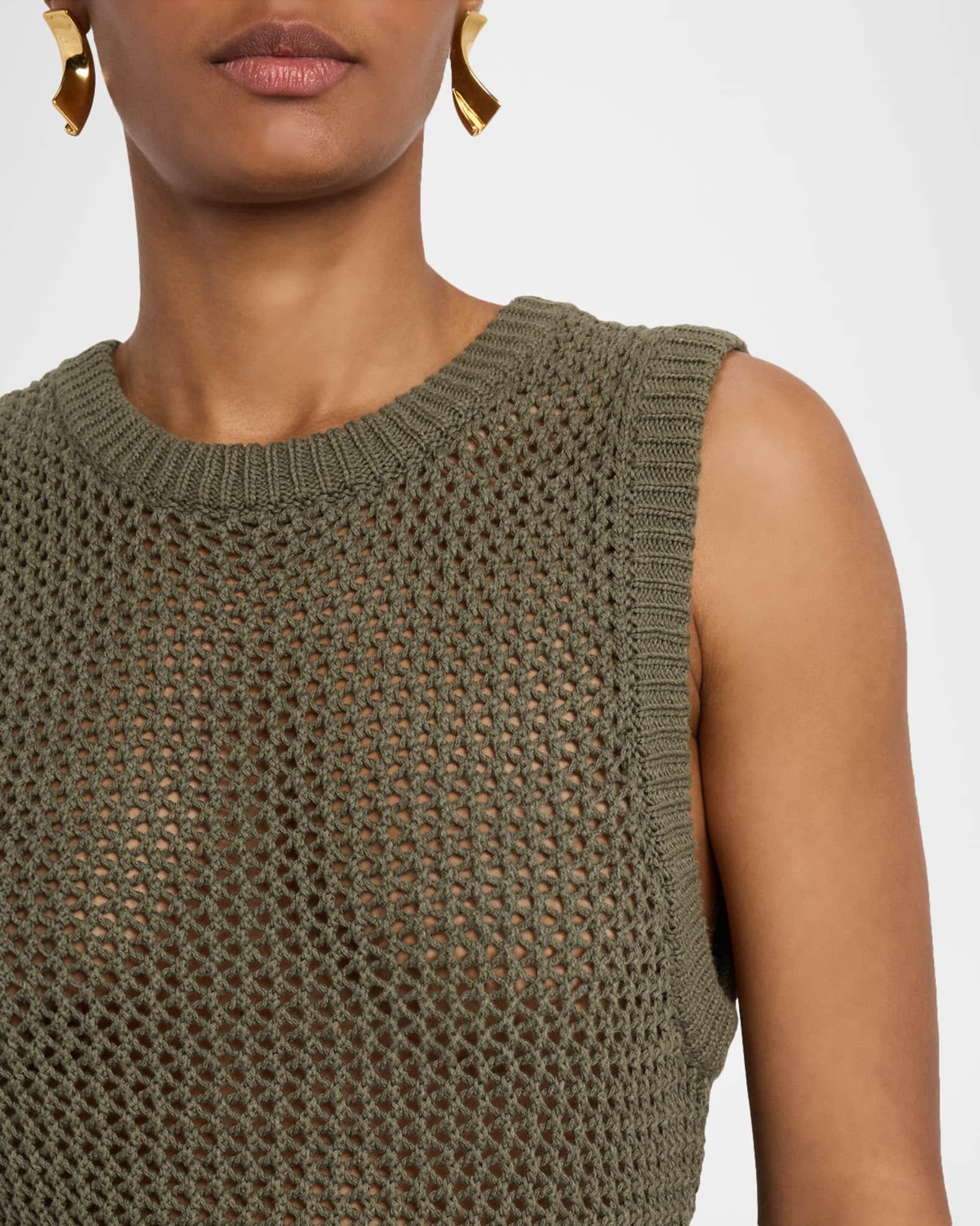 Estelle Crochet Racerback Tank Top Product Image