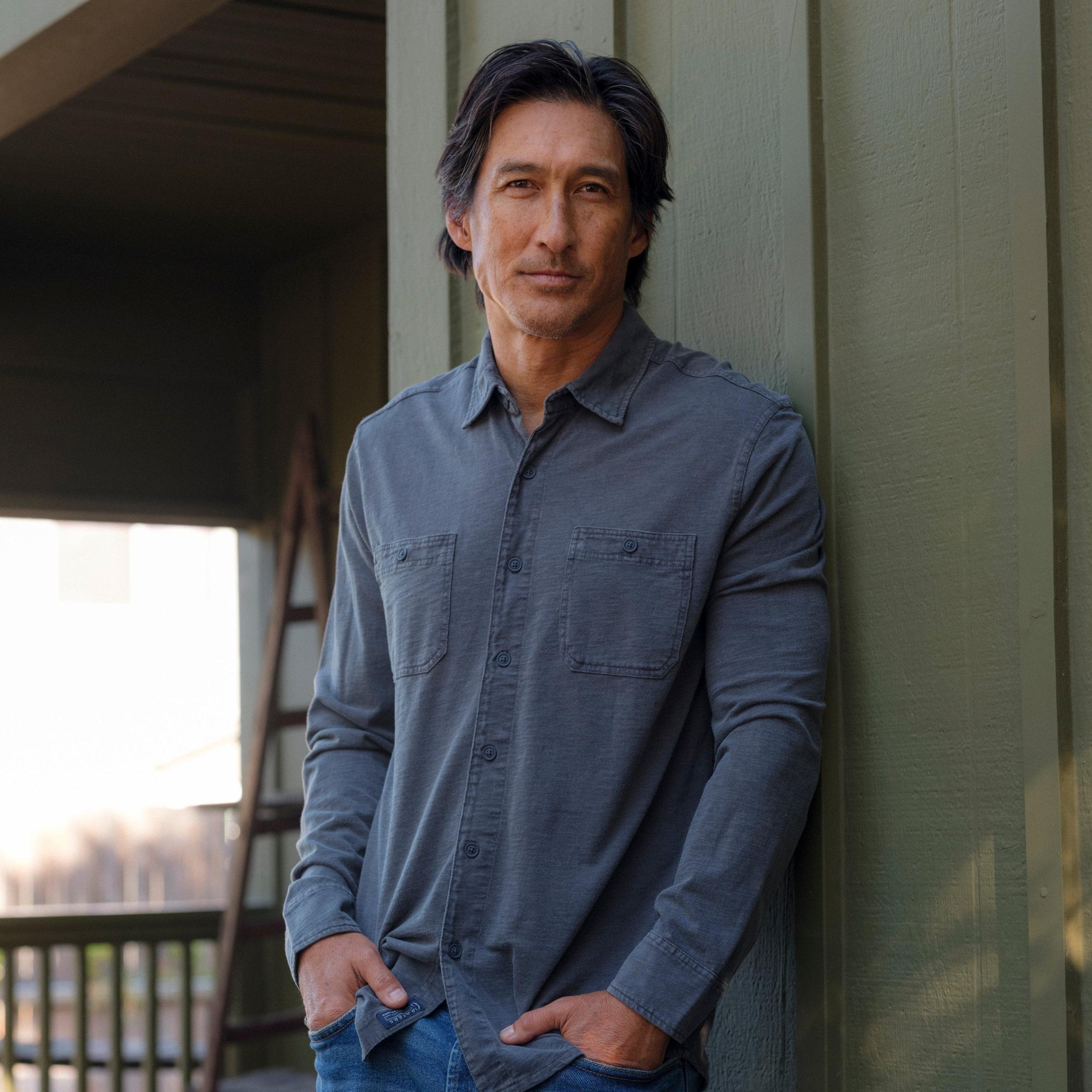 Flex Everyday Knit Shirt - Washed Navy Product Image