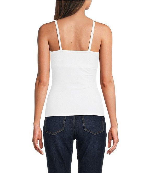 Modern Movement Step-In Sleeveless Square Neck Shelf-Bra Cami Product Image