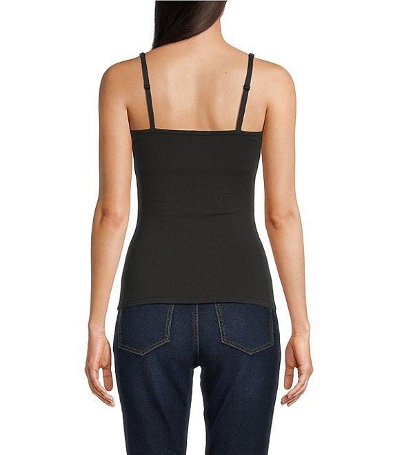 Modern Movement Step-In Sleeveless Square Neck Shelf-Bra Cami Product Image